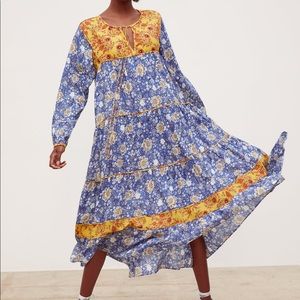 Zara patterned Gypsy/Peasant Dress